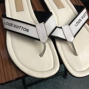 Louis Vuitton flip flops